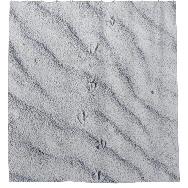 Cortina De Ducha Vista superior de dunas de arena (Anverso)