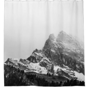 CORTINA DE DUCHA VISTA SUPERIOR DE LA MONTAÑA DE NOVEDAD