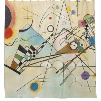 Cortina De Ducha Wassily Kandinsky-Composición IV 1911-Resumen