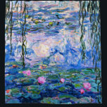 Cortina De Ducha Water Lilies (1919), famosa obra de arte de Claude<br><div class="desc">El famoso cuadro impresionista francés de Claude Monet,  Water Lilies (1919).</div>