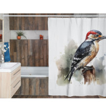 Watercolor Woodpecker Woodland, personalizado