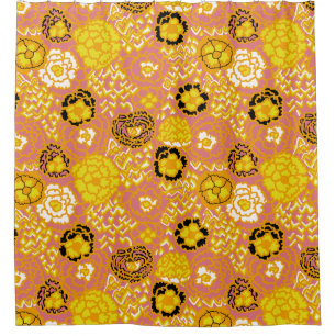 Cortina De Ducha Watermelon Lemon Gold