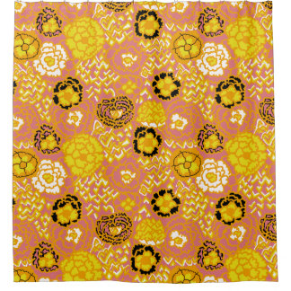 Cortina De Ducha Watermelon Lemon Gold