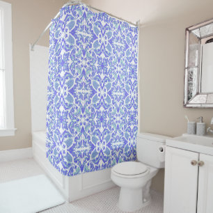 Cortina De Ducha Wedgewood Floral