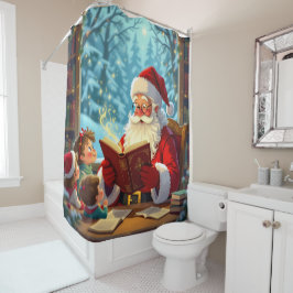 Cortina De Ducha „Weihnachtliche Harmonie“