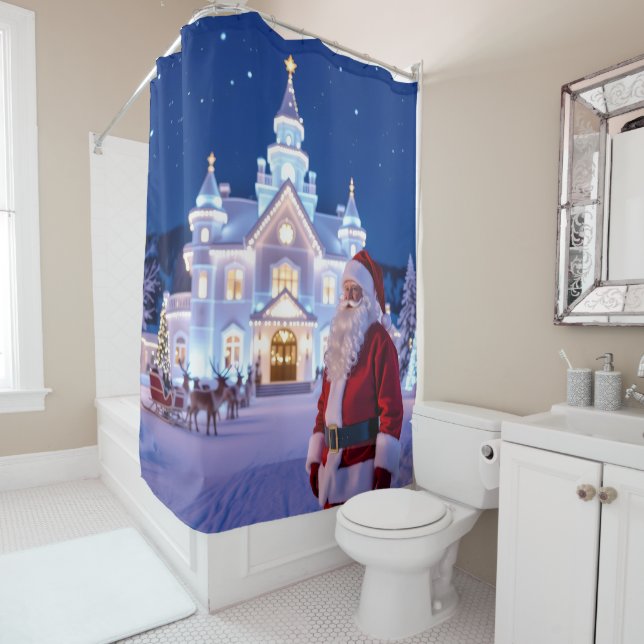 Cortina De Ducha Weihnachtliche Harmonie (In situ)