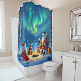 Cortina De Ducha „Weihnachtliche Harmonie“