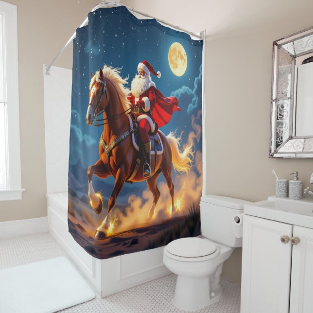 Cortina De Ducha „Weihnachtliche Harmonie“ (In situ)