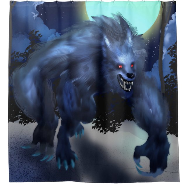 Cortina De Ducha Werewolf (Anverso)