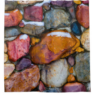Cortina De Ducha Wet Stone Wall
