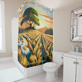 Cortina De Ducha Whispering Wheat