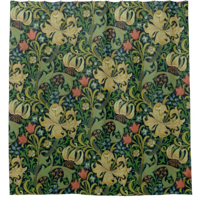 Cortina De Ducha William Morris Golden Lily (Anverso)