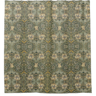 Cortina De Ducha William Morris Honeysuckle Design