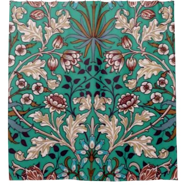 Cortina De Ducha William Morris Hyacinth (Anverso)