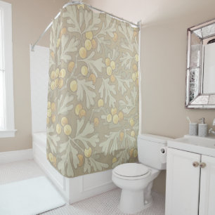 Cortina De Ducha William Morris Oak y Acorn Shower Cortain