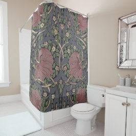 Cortina De Ducha William Morris Pimpernel Vintage Pattern Shower Cu