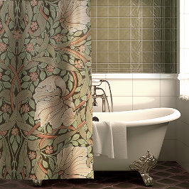 Cortina De Ducha William Morris Pimpernel Vintage Pattern Shower Cu