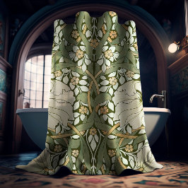 Cortina De Ducha William Morris Pimpernel Vintage Pattern Shower Cu