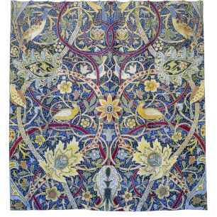 Cortina De Ducha William Morris Textil Pattern Bullerwood