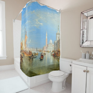 Cortina De Ducha William Turner - Venecia, Dogana y San Giorgio