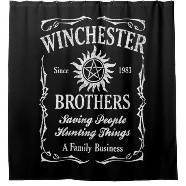 Cortina De Ducha Winchester Bros desde 1983 (Anverso)