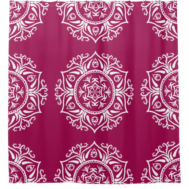 Cortina De Ducha Wine Mandala (Anverso)