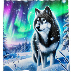 Cortina De Ducha Wolf