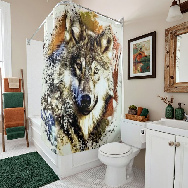 Cortina De Ducha Wolf (Subido por el creador)