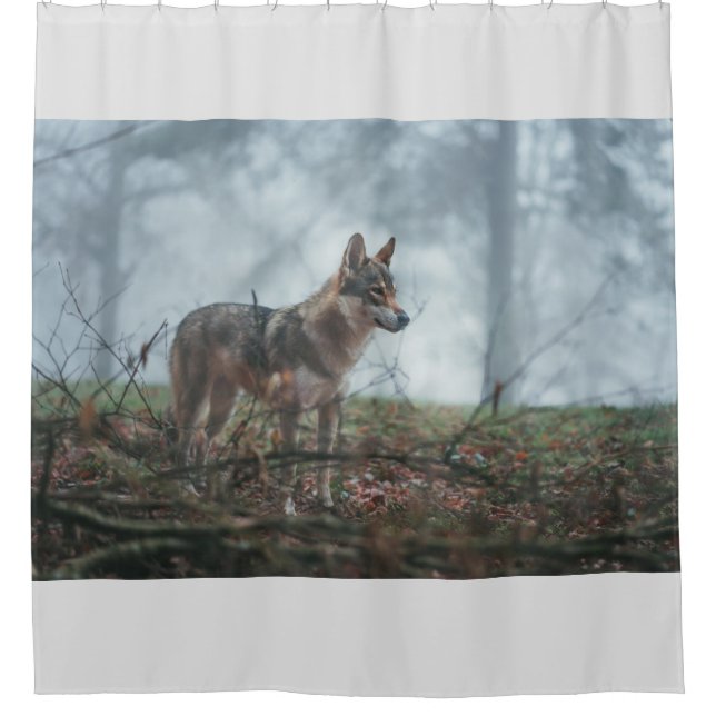 Cortina de ducha Wolfdog (Anverso)
