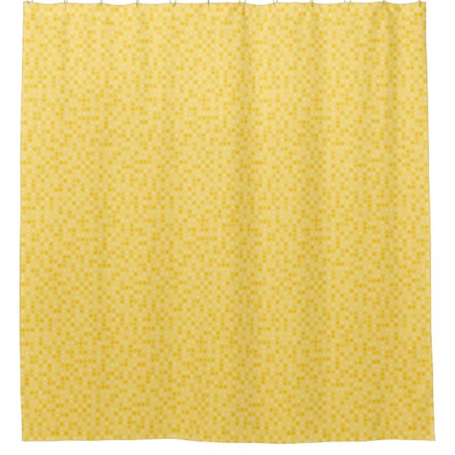 Cortina De Ducha Yellow Polka Dots (Anverso)