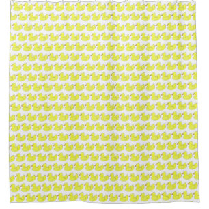 Cortina De Ducha Yellow Rubber Duck Bathtub Toy Ducky Duckie