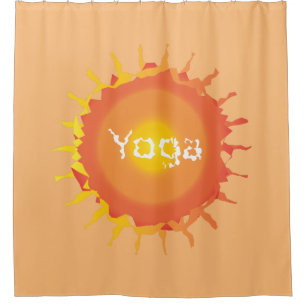 Cortina De Ducha Yoga solar radiante