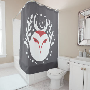 Cortina De Ducha Yule Owl