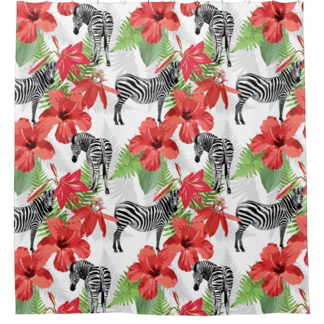 Cortina De Ducha Zebra (Anverso)