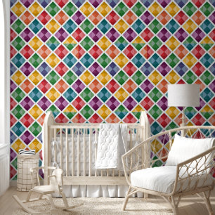Cortina de pared y fondo de escritorio de patrón d