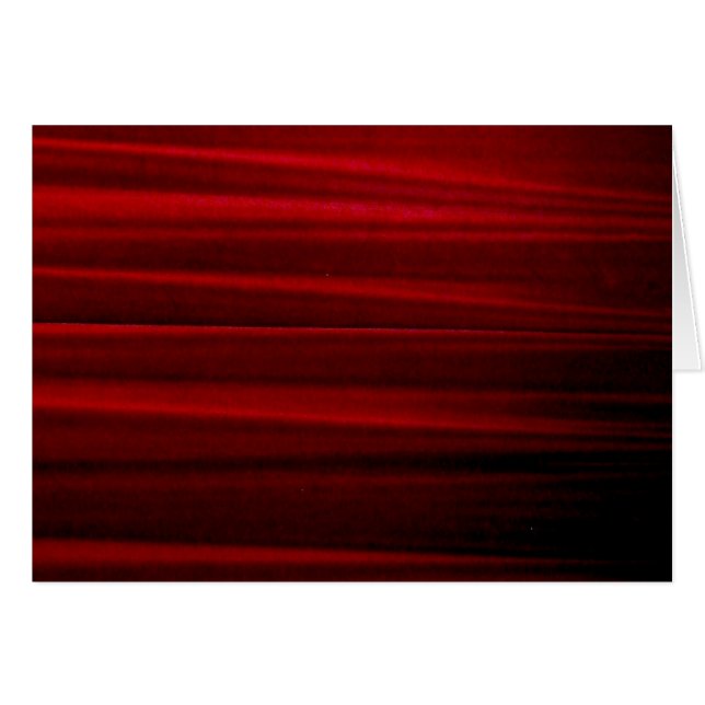 Cortina roja (Anverso (Horizontal))
