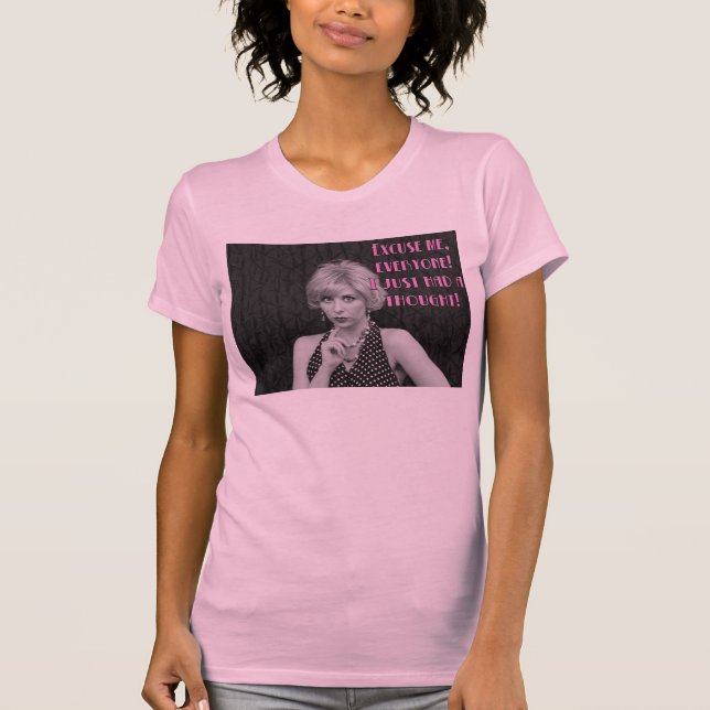 CORTINAS - camiseta "pensada" (Anverso)