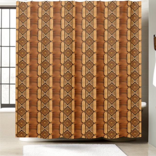 Cortinas de ducha de algodón estilo 2 (Subido por el creador)
