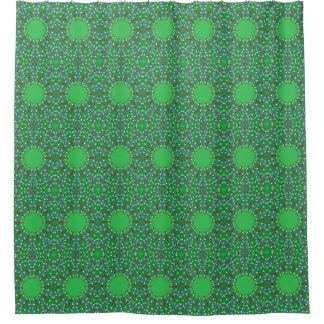 Cortinas de ducha de árboles de Navidad Kaleidosco