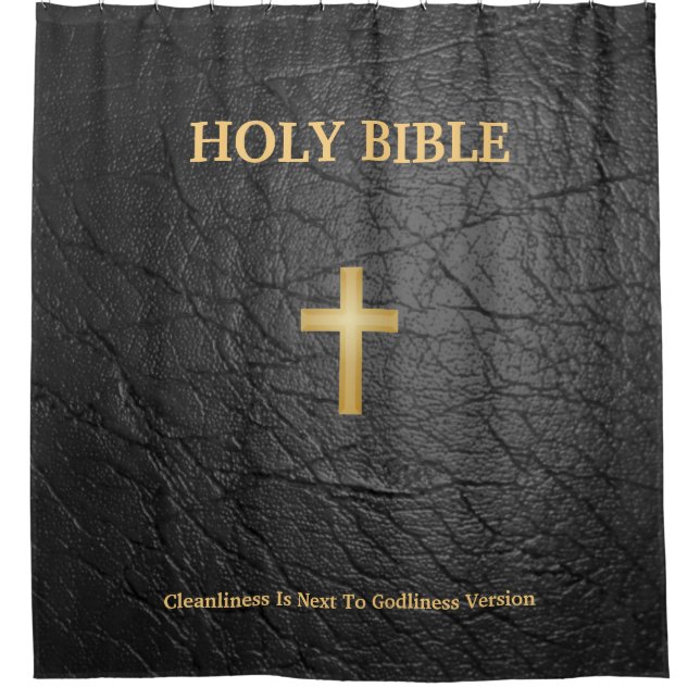 Cortinas de ducha de la Sagrada Biblia (Anverso)