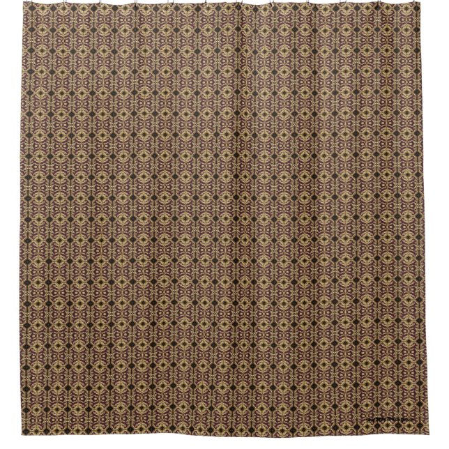 Cortinas de ducha HAMbyWG - "Camden" victoriano (Anverso)