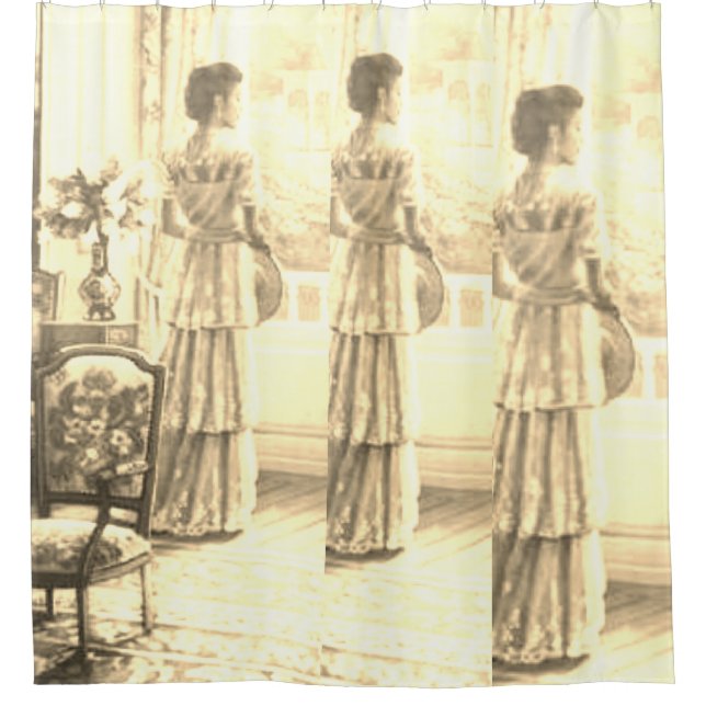 Cortinas de ducha victorianas (Anverso)