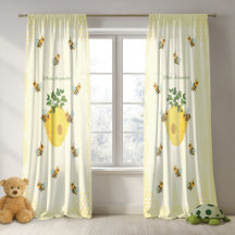 Cortinas transparentes en pareja – Encanto de abej