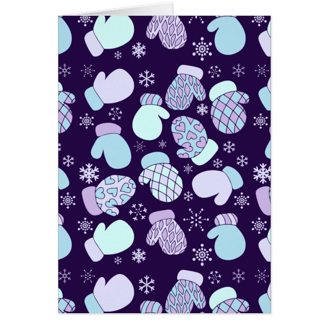 Cortos mitones de invierno (Frente)