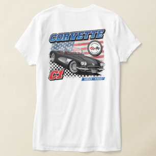 Corvette C1 - Camiseta de dos caras para mujeres