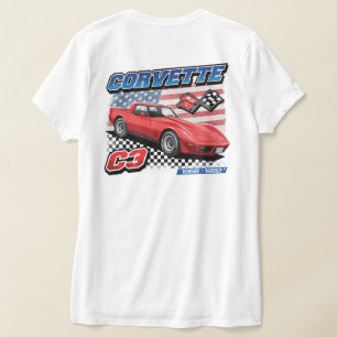 Corvette C3 - Camiseta de dos caras para mujeres