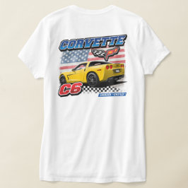 Corvette C6 - camiseta de dos caras de mujeres