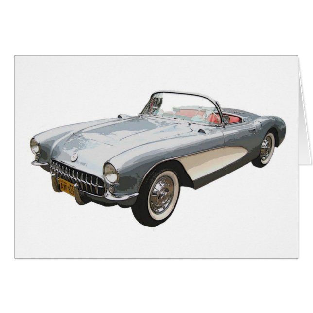 Corvette de Silvery blue 1959 (Anverso (Horizontal))