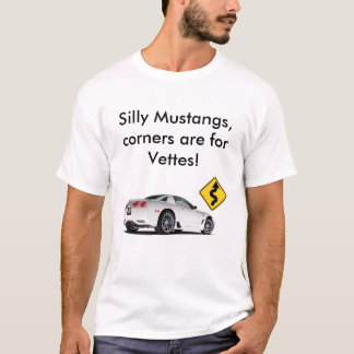Corvette impresionante CONTRA camiseta del