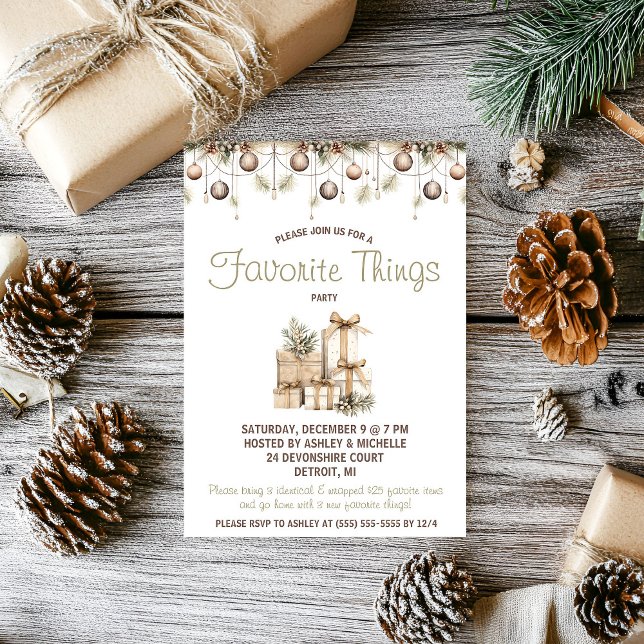 Cosa Favorita Navidad, Invitación a Fiesta Navideñ (Subido por el creador)
